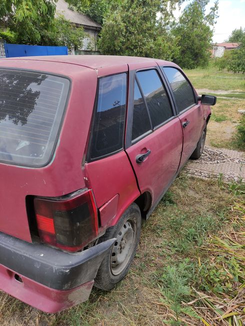 Fiat Tipo 1992 вишневый - фото 4