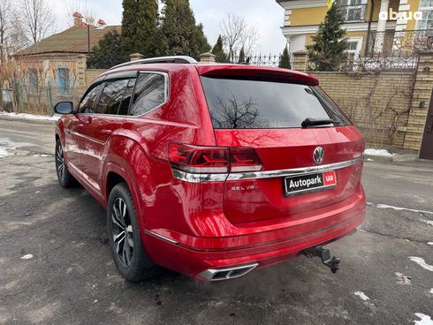 Volkswagen Atlas 2020 красный - фото 8