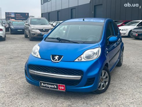 Peugeot 107 2011 синий - фото 2