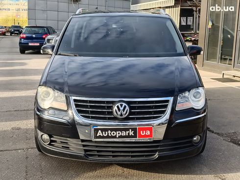 Volkswagen Touran 2007 черный - фото 2