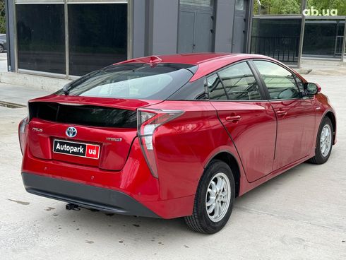 Toyota Prius 2018 красный - фото 29