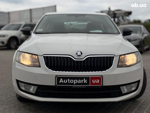 Skoda octavia a7 2016 белый - фото 3