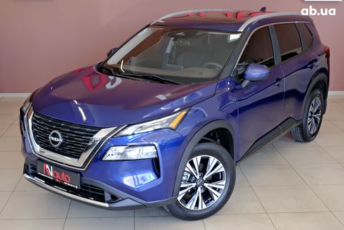 Nissan Rogue 2024 синий - фото 2