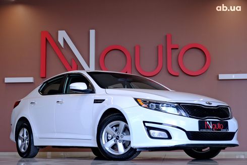 Kia Optima 2015 белый - фото 4