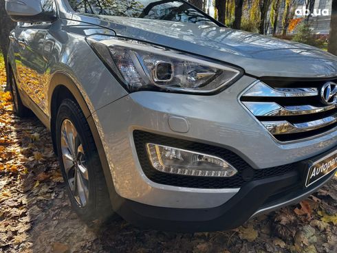Hyundai Santa Fe 2014 синий - фото 4