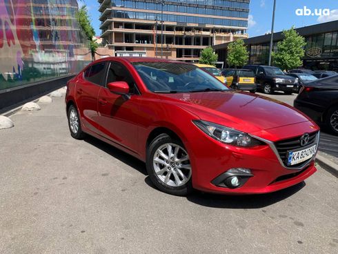 Mazda 3 2015 красный - фото 2
