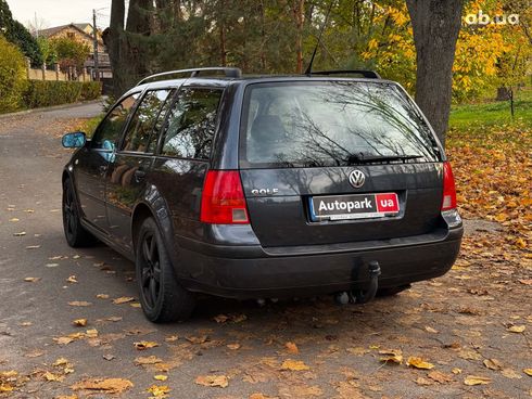 Volkswagen Golf 2001 серый - фото 9