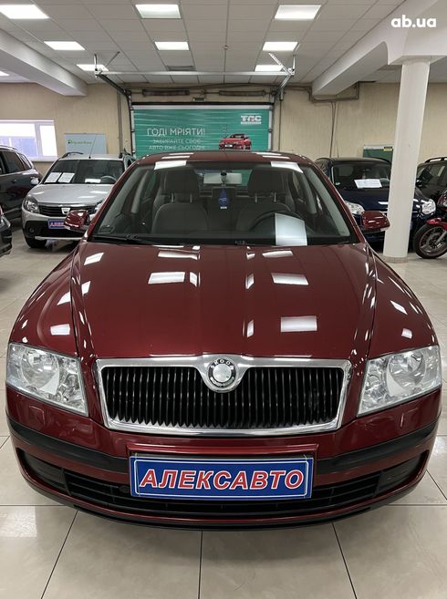 Skoda Octavia 2005 красный - фото 12