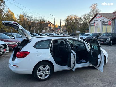 Opel astra j 2014 белый - фото 14