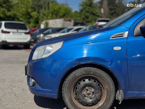 Chevrolet Aveo 2008 синий - фото 5