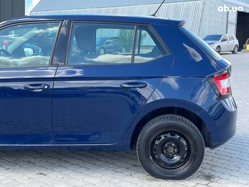 Skoda Fabia 2016 синий - фото 26