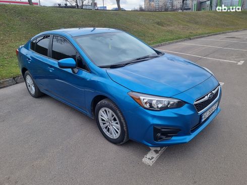 Subaru Impreza 2018 голубой - фото 14