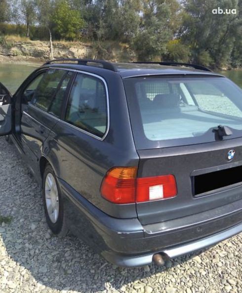 BMW 5 серия 2001 серый - фото 12