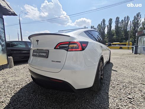 Tesla Model Y 2021 белый - фото 6