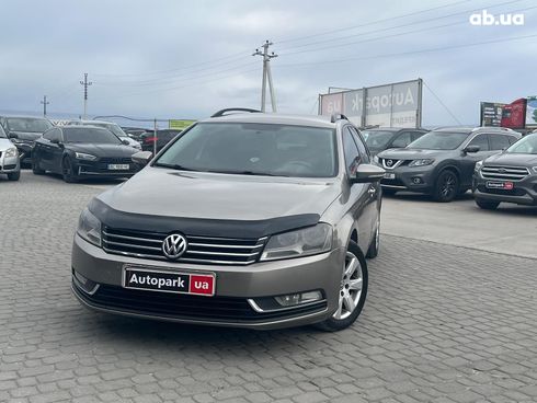 Volkswagen passat b7 2013 коричневый - фото 4