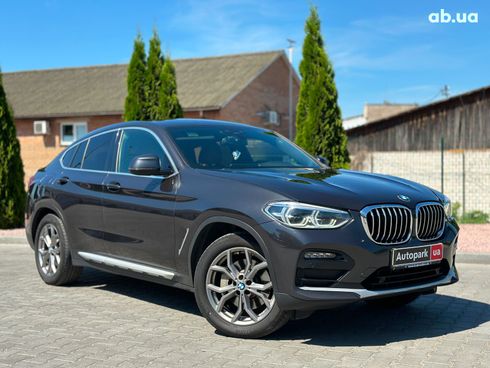 BMW X4 2020 серый - фото 10