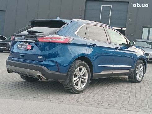 Ford Edge 2019 синий - фото 4