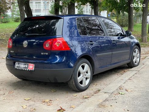 Volkswagen Golf 2005 синий - фото 9