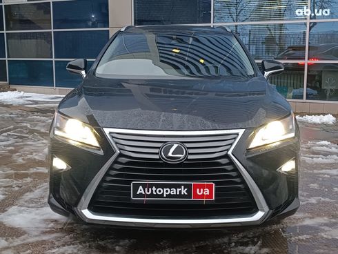 Lexus rx 350 2018 черный - фото 2