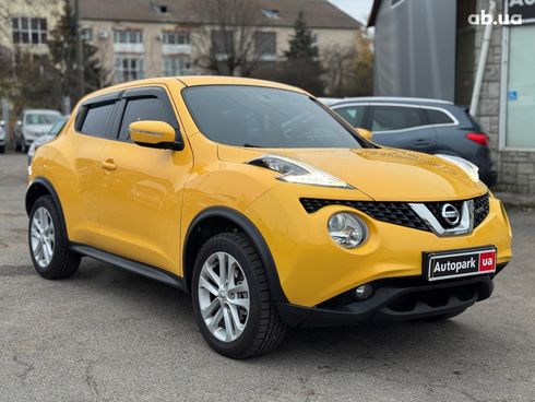 Nissan Juke 2017 желтый - фото 8