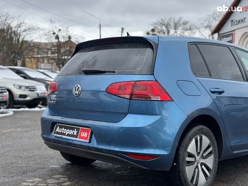 Volkswagen e-Golf 2015 синий - фото 13
