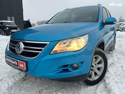Volkswagen Tiguan 2008 синий - фото 27