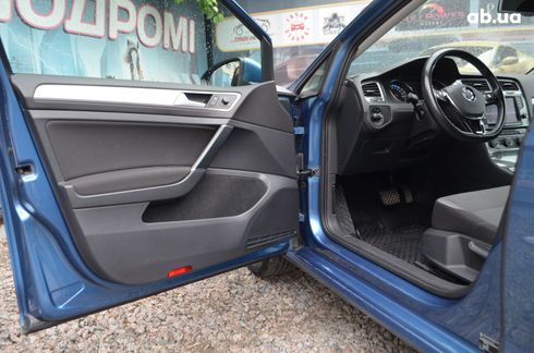 Volkswagen e-Golf 2015 синий - фото 8