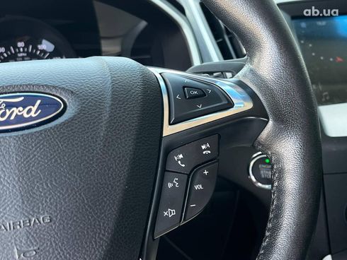 Ford Edge 2017 белый - фото 51