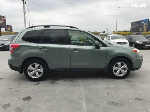 Subaru Forester 2014 зеленый - фото 6
