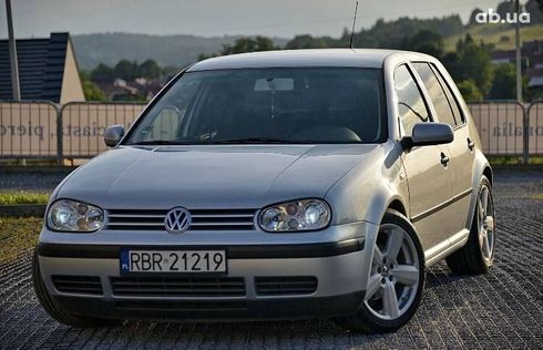 Volkswagen Golf 2003 серый - фото 2