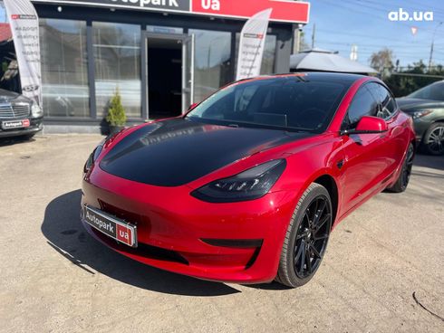 Tesla Model 3 2018 красный - фото 6