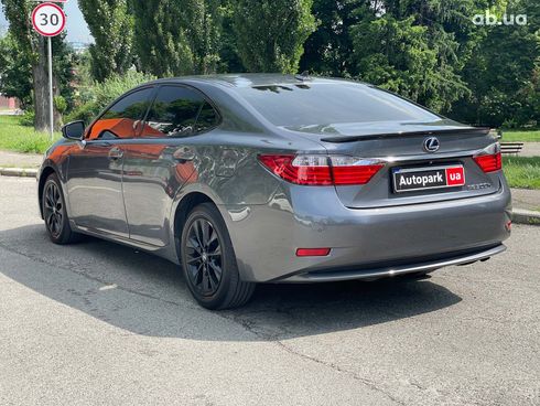 Lexus es 350 2014 серый - фото 9