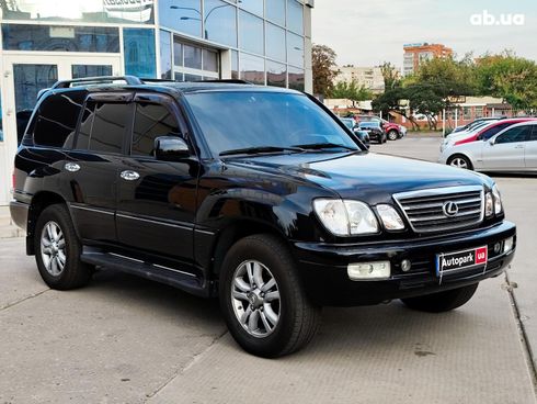 Lexus lx 470 2005 черный - фото 11