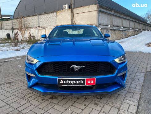 Ford Mustang 2020 синий - фото 8