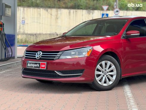 Volkswagen passat b7 2014 красный - фото 2