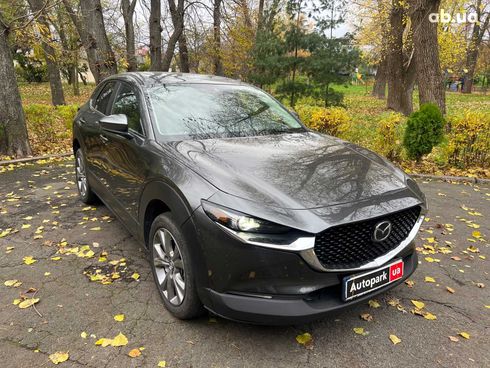 Mazda CX-30 2022 серый - фото 3