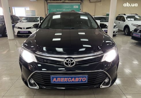 Toyota Camry 2015 черный - фото 3