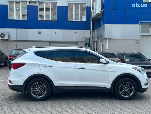 Hyundai Santa Fe 2016 белый - фото 4