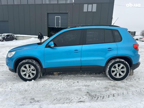 Volkswagen Tiguan 2008 синий - фото 6