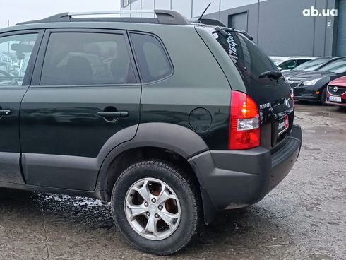 Hyundai Tucson 2008 зеленый - фото 6