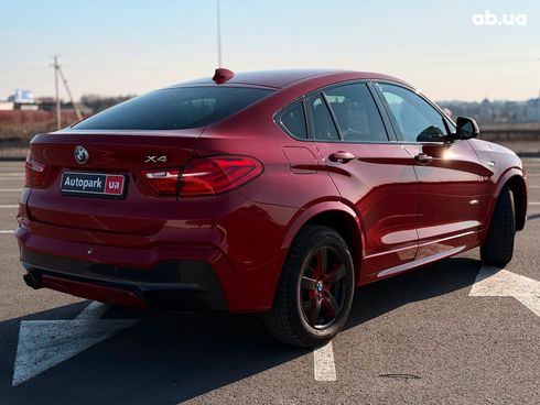 BMW X4 2017 красный - фото 13