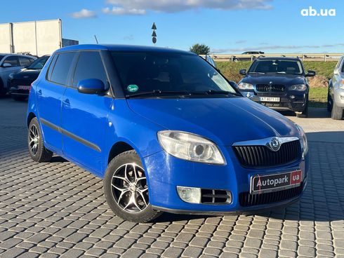 Skoda Fabia 2009 синий - фото 3