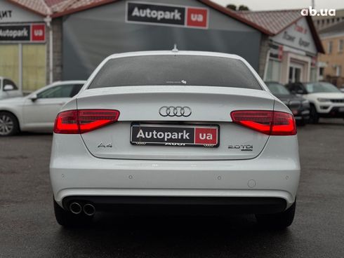 Audi A4 2014 белый - фото 10