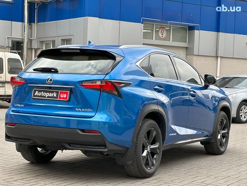 Lexus NX 2016 синий - фото 8