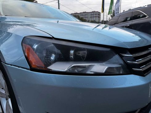 Volkswagen passat b7 2012 синий - фото 4