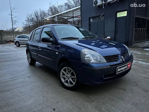 Renault Clio 2005 синий - фото 3