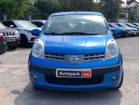 Nissan Note 2006 синий - фото 4