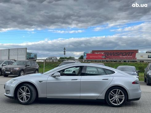 Tesla Model S 2013 серый - фото 5