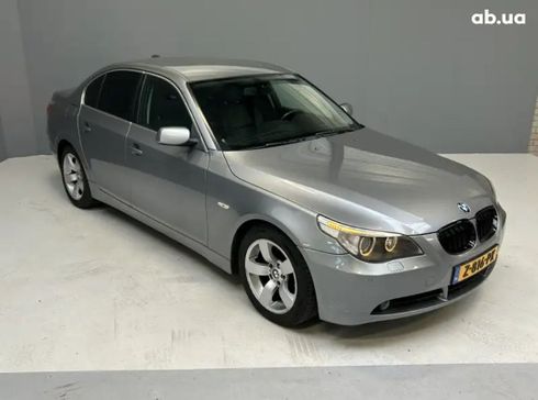 BMW 5 серия 2003 серый - фото 2