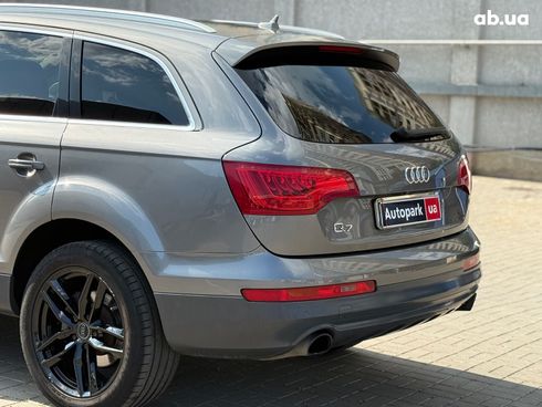 Audi Q7 2013 серый - фото 10